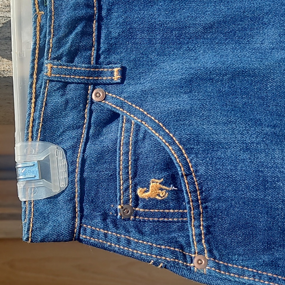 Vintage Hunt Club Cotton Denim Jean Mini Skirt - Picture 2 of 8